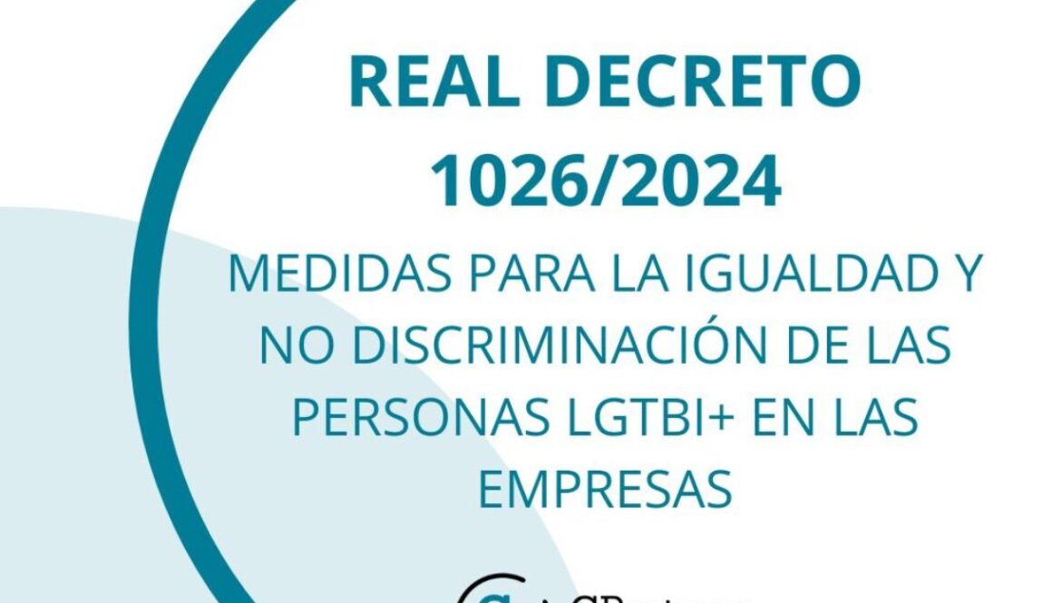 Real Decreto 1026/2024