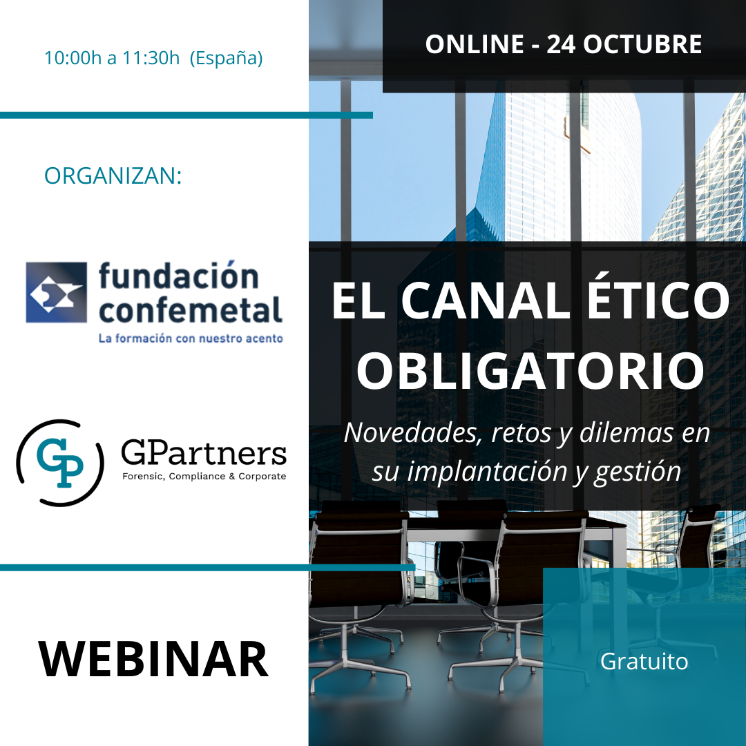 El Canal Ético Obligatorio: Webinar