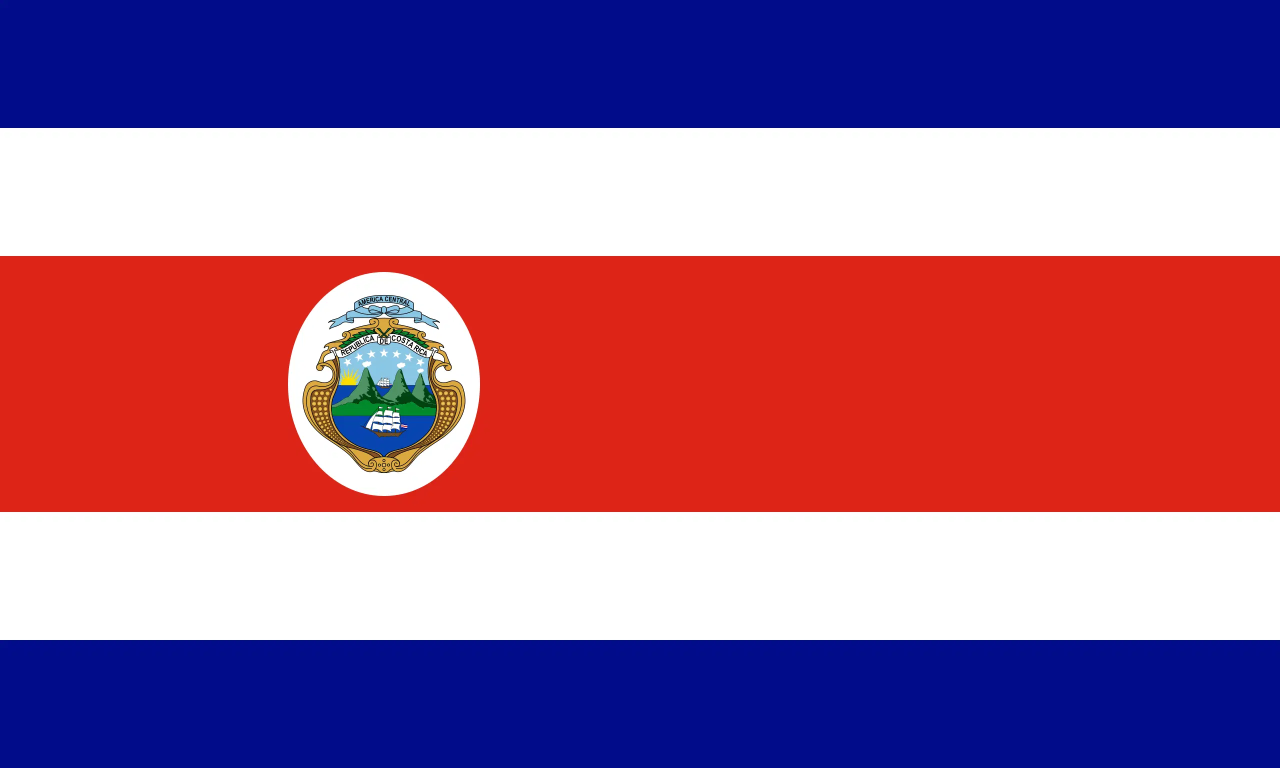 bandera costa rica